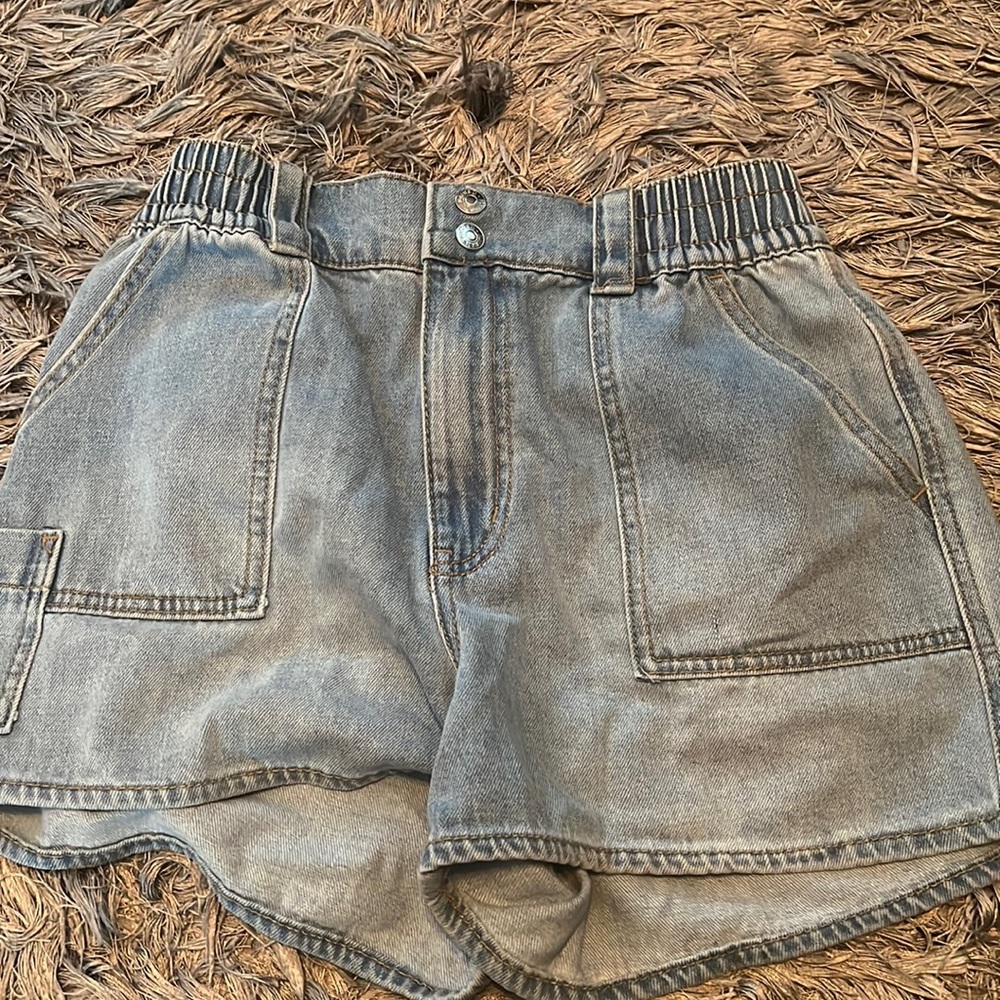 High Waisted Jean Shorts